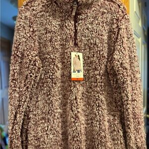 Weatherproof Women's Fuzzy Pullover - Mauve